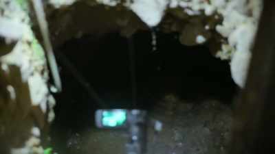 This is the castle's infamous
bottle dungeon - Spooked Scotland