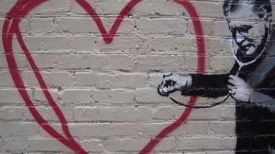 This is the Chinatown piece, - Saving Banksy