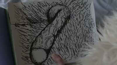 This is the drawing
I'm gonna be known for - Another Yeti a Love Story: Life on the Streets