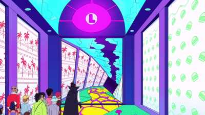 This is the entryway
of Dope Shit. - Fairfax