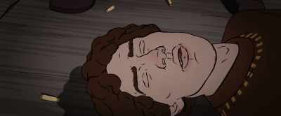 This is the face
 I had when I was alive. - Another Day of Life