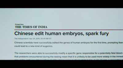 This was the first case
where someone had said about, - Human Nature