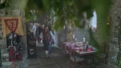This was the first
room assembled when - A Merry Scottish Christmas