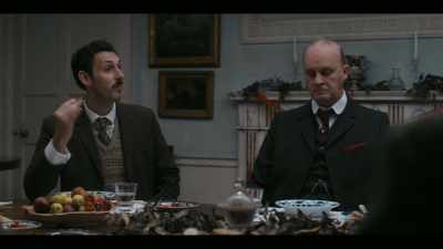 This is the first time I've eaten with a pig.
No offence. - Agatha and the Truth of Murder