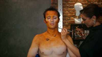 This is the first time
I've looked at prosthetics - Glow Up: Britain's Next Make-Up Star