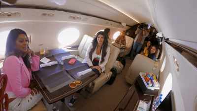 - This is the first time Kenya
has left this little girl - The Real Housewives Ultimate Girls Trip
