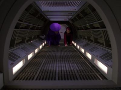 This is the first time
these Jefferies tubes - Star Trek: The Next Generation