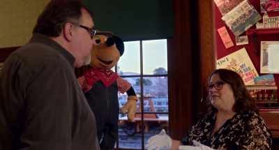 This is the first time we've brought him
back here to the train station. - Adventure Thru the Walt Disney Archives