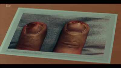 This is the forensic evidence
which proves he went for her - The Tower