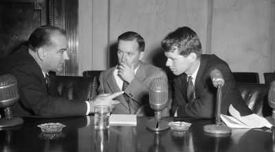 This is the guy who worked
for Joe McCarthy
who had wiretapped people. - Mighty Ira