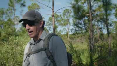 This is the highest driest habitat
on this ranch - Path of the Panther