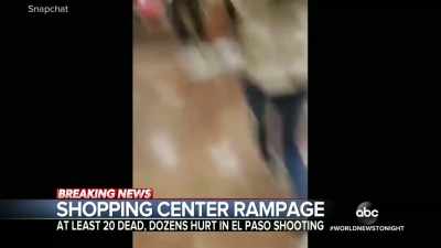 This was the horrific
scene at the Wal-Mart here in - White Noise