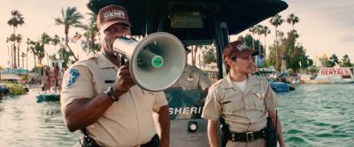This is the Lake Victoria sheriff's department - Piranha 3D
