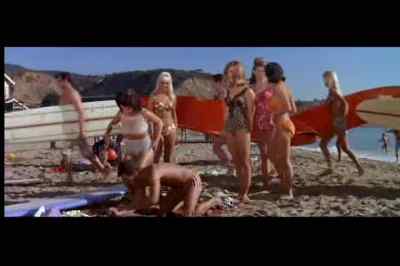 This is the life, Dee Dee.
Sun and the surf. This is it. - Muscle Beach Party