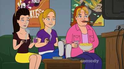 This is the life.
Good friends, quality cigars, - Corner Gas Animated