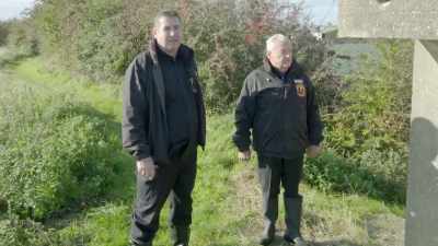 This is the main gun battery at Freiston Shore. - The Buildings That Fought Hitler