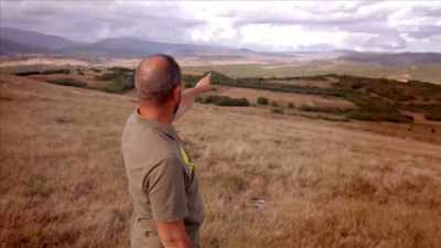 This is the main pass
through the centre of the mountains. - Curse of the Ancients with Alice Roberts