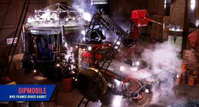 This is the model for the Dipmobile, - Adventure Thru the Walt Disney Archives