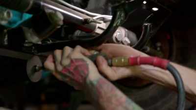 This is the old piece.
Core support,
radiator support. - Shorty's Dream Shop