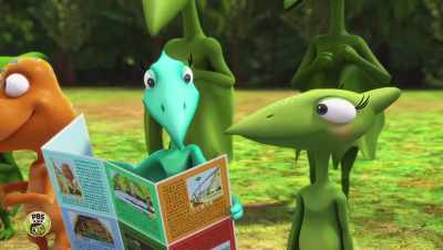 This is the one that drops you - Dinosaur Train: Adventure Island