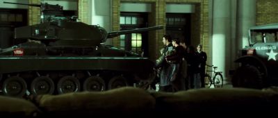 This is the only place I know you'll be safe - Shoot 'Em Up