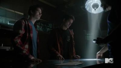 This is the only surviving
evidence of Dr. Valack's time - Teen Wolf