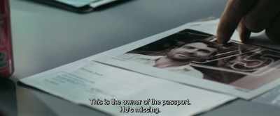 This is the owner of the passport.
He's missing. - The Marco Effect
