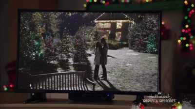 This is the part where he's confused
about falling in love with her. - Once Upon a Christmas Miracle