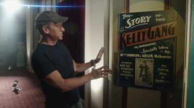 This was the poster that
was hanging in that theater - Six Degrees with Mike Rowe