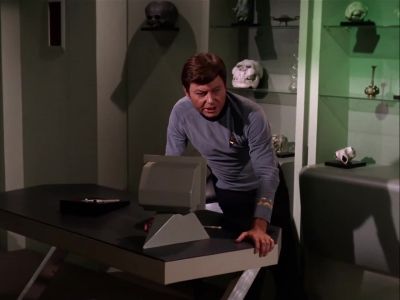 This is the Sickbay. Get me... - Star Trek