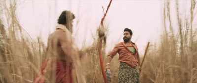 This is the stage where the
Evil lord dances along with the ghosts - Rangasthalam