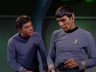 This is the U.S.S. Enterprise
calling the Metrons. - Star Trek