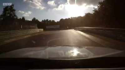 This is the very famous
Carraciola-Karussell. - Paul Hollywood's Big Continental Road Trip