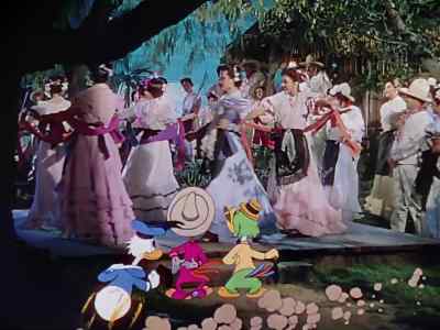 This is the way
they dance in Veracruz. - The Three Caballeros