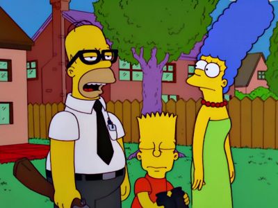 This is the worst
thing you've ever done! - The Simpsons