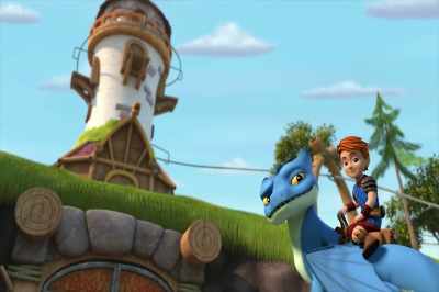 This is the yard. It's our practice area. - Dragons: Rescue Riders