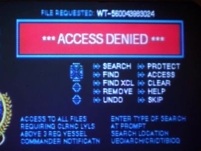 This thing is wrapped tighter than Krieg's wallet - seaQuest DSV