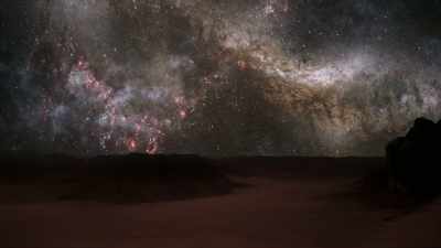 This time our galaxy
will meet its match. - Universe