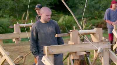 This time, the woodworkers
aren't just being tested - Handmade: Britain's Best Woodworker