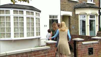 This time they're eating strictly '60s style, - Back in Time for Dinner