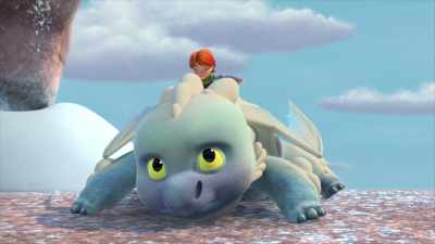 This time, try holding your breath, okay? - Dragons: Rescue Riders: Huttsgalor Holiday