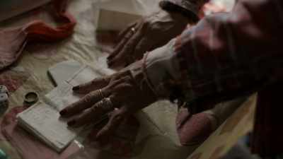 This too, the plastic.
Look at that, that's still good. - Unsolved Mysteries