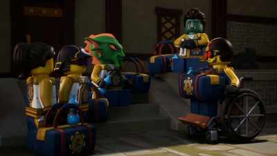 This tour is a chance
to keep an eye out - LEGO Ninjago: Dragons Rising