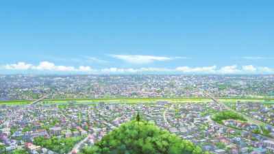 This town where Nobita was born
is perfect for launching this project. - Doraemon the Movie: Nobita's Sky Utopia