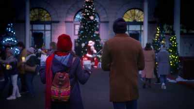 This town's obsession
with Christmas events is-- - The Dog Days of Christmas