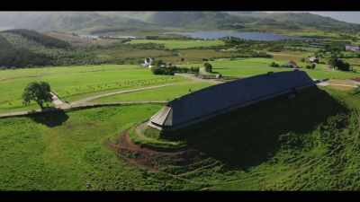 This traditional long house - The History of Home Narrated by Nick Offerman