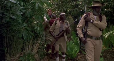 This trail is really rough - George of the Jungle