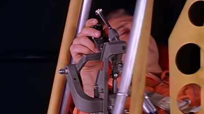 This training device was created
especially for the astronauts. - The Real Right Stuff