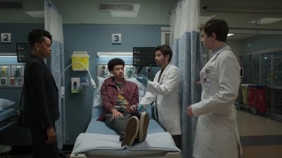This is Trent,
his mother, Carrie. - The Good Doctor