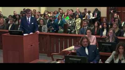 This trial is about
clearing Mr. Depp's name - Depp V Heard